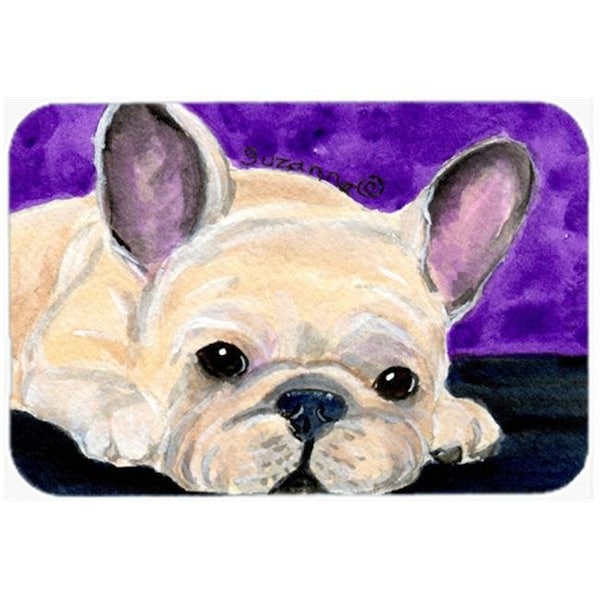 Carolines Treasures Carolines Treasures SS8698LCB French Bulldog Glass Cutting Board; Large - SS8698LCB
