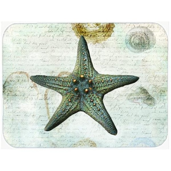 Carolines Treasures Carolines Treasures SB3034LCB Starfish Glass Cutting Board; Large - SB3034LCB