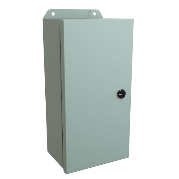 Hammond Steel Electrical Enclosures, 12 in H, 4 in D, 6 in W, NEMA 4, Hinged - EJ1264