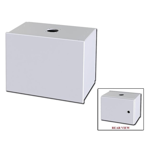 Saginaw Control & Engineering Carbon Steel Electrical Enclosures, 12 in H, 10 in D, 16 in W, NEMA 3R, 4, 12, 13, Hinged - SCE-12HMI1610LP