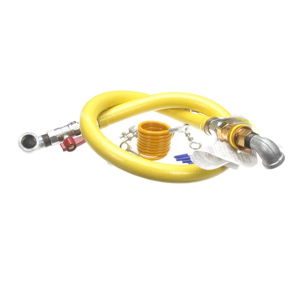T&S Brass 3 Gas Hose With Quick Disconnect - HG-4D-48K