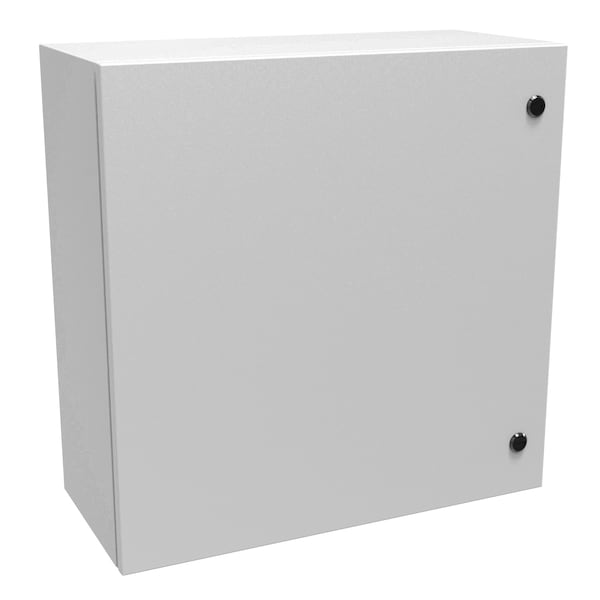 Hammond Steel Electrical Enclosures, 24 in H, 10 in D, 24 in W, NEMA 4, Hinged - EN4SD242410LG