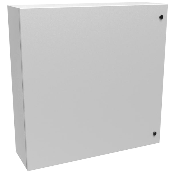 Hammond Steel Electrical Enclosures, 36 in H, 10 in D, 36 in W, NEMA 4, Hinged - EN4SD363610LG