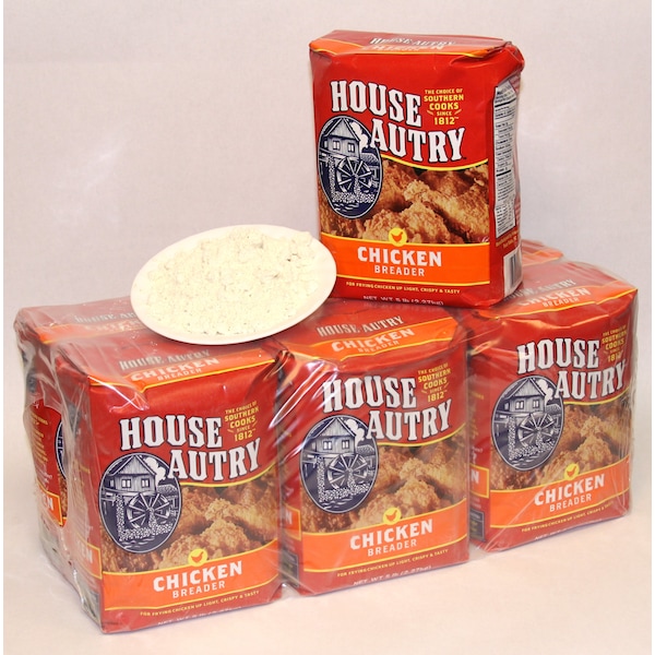 Mezcla para Empanizar Pollo Fry de House-Autry Mills de 5 libras, Paquete de 6 - 20073484205005