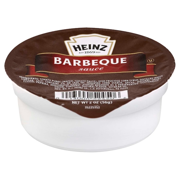 Heinz Heinz Barbacoa Vaso de 2 oz, PK60 - 10013000524503