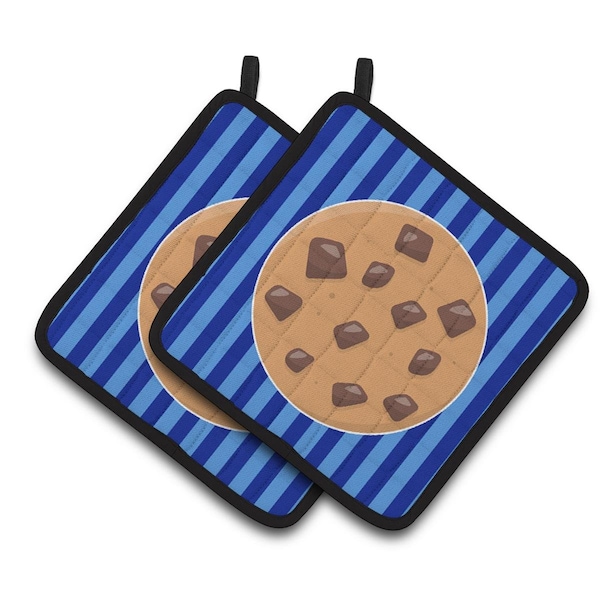 Carolines Treasures Cookie Monster Pair of Pot Holders - BB6820PTHD