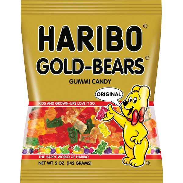 Haribo Haribo Ositos de Oro Gomosos 5 oz., paquete de 12 - 30220