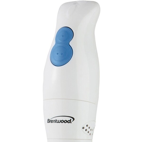 Brentwood Appliances Electric 2-Speed Hand Blender (White) - HB-31