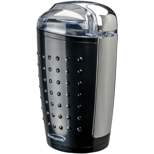 Brentwood Appliances Black 4 oz. Coffee and Spice Grinder - CG-158B