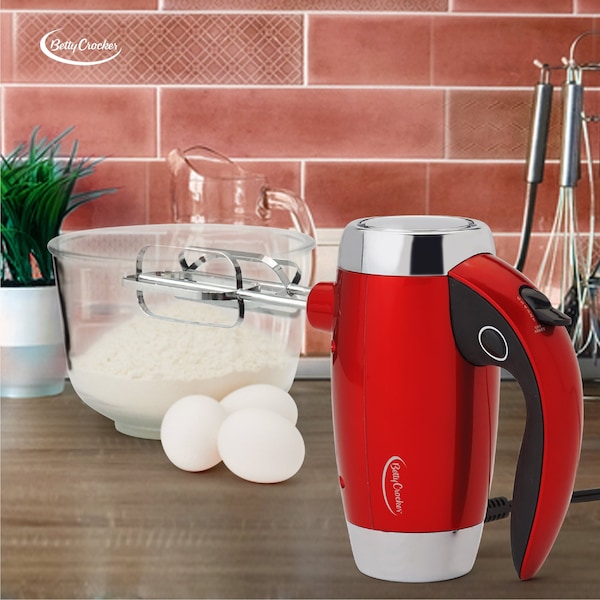 Betty Crocker 7 Speed Hand Mixer - BC-2208CMR