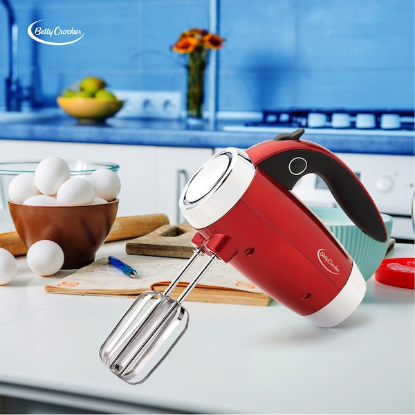 Betty Crocker 7 Speed Hand Mixer - BC-2208CMR