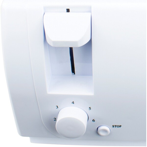 Brentwood Appliances 10" 4-Slot White Toaster - TS-265