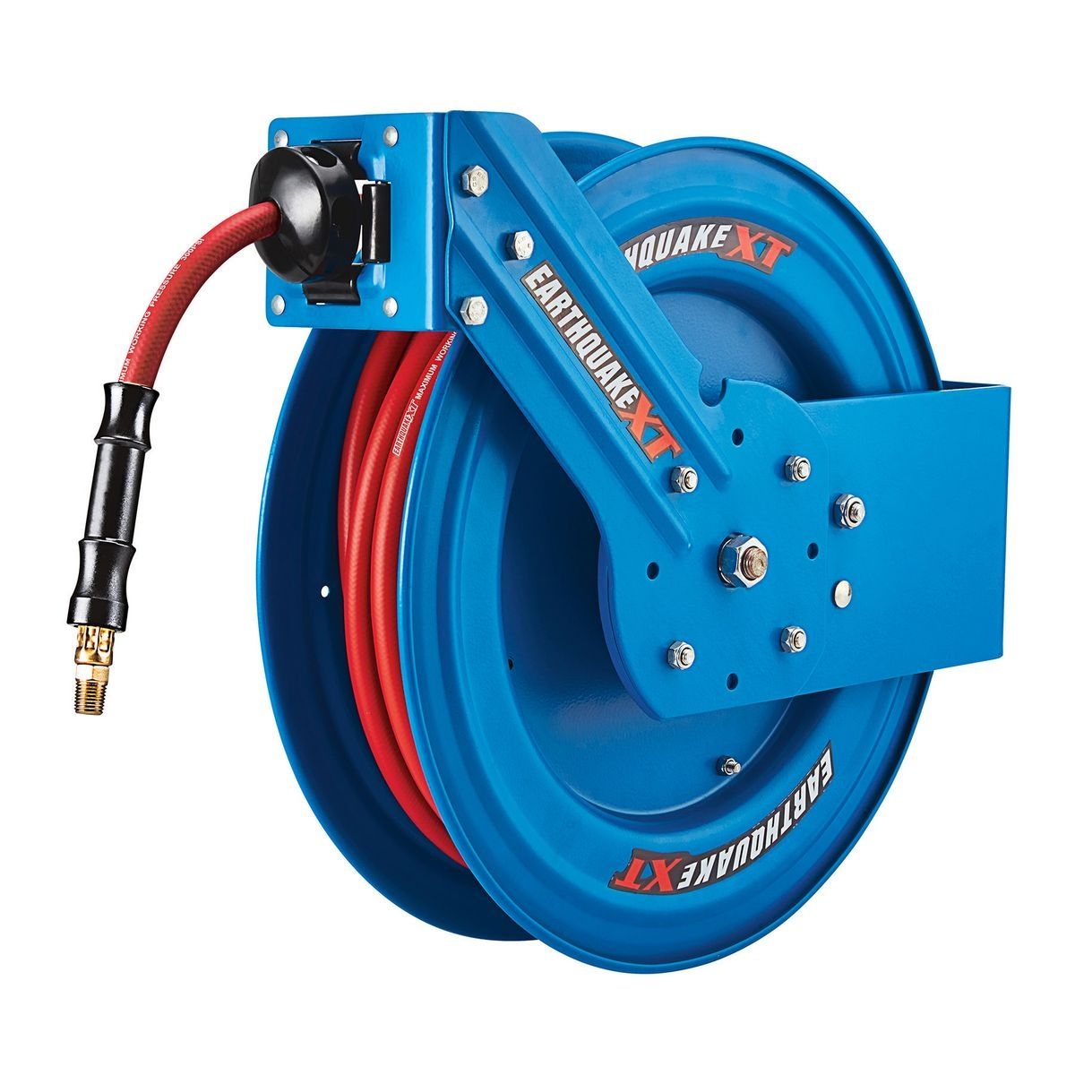 Terremoto Xt 3/8 in. x 50 ft. Carrete de manguera de aire de grado industrial - 64925