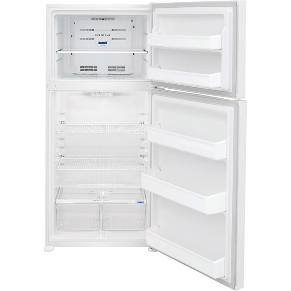 Almo 18 cu. ft. Freestanding Top Mount Refrigerator in White - FFTR1814WW