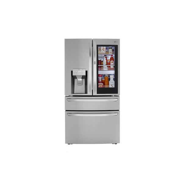 Almo 23 cu. ft. Counter-Depth Smart Wi-Fi Enabled Stainless Steel Refrigerator - LRMVC2306S