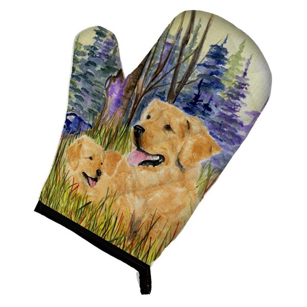 Carolines Treasures Golden Retriever Oven Mitt - SS8014OVMT