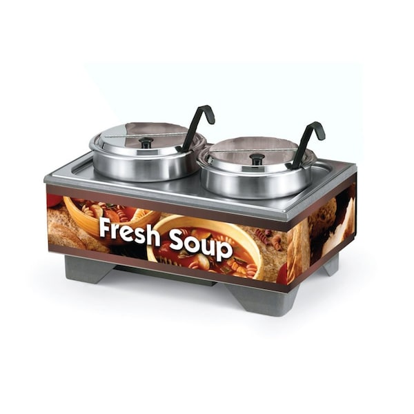 Vollrath Co VollrathÂ, Full-Size Soup Merchandiser, 120 Volt - 720202003