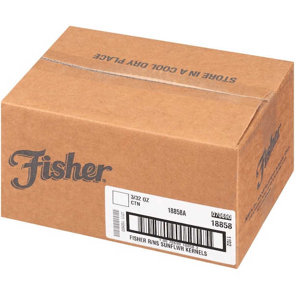 Semillas de Girasol Tostadas sin Sal Fisher Fisher, 32 oz., paquete de 3 - 18858A