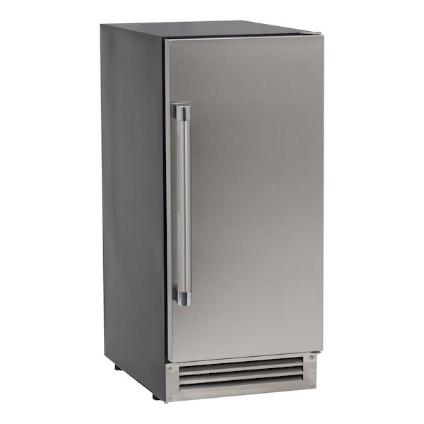 Avanti 15 in. Built-in or Freestanding Ice Maker, Stainless Steel - IME49U3S-IS