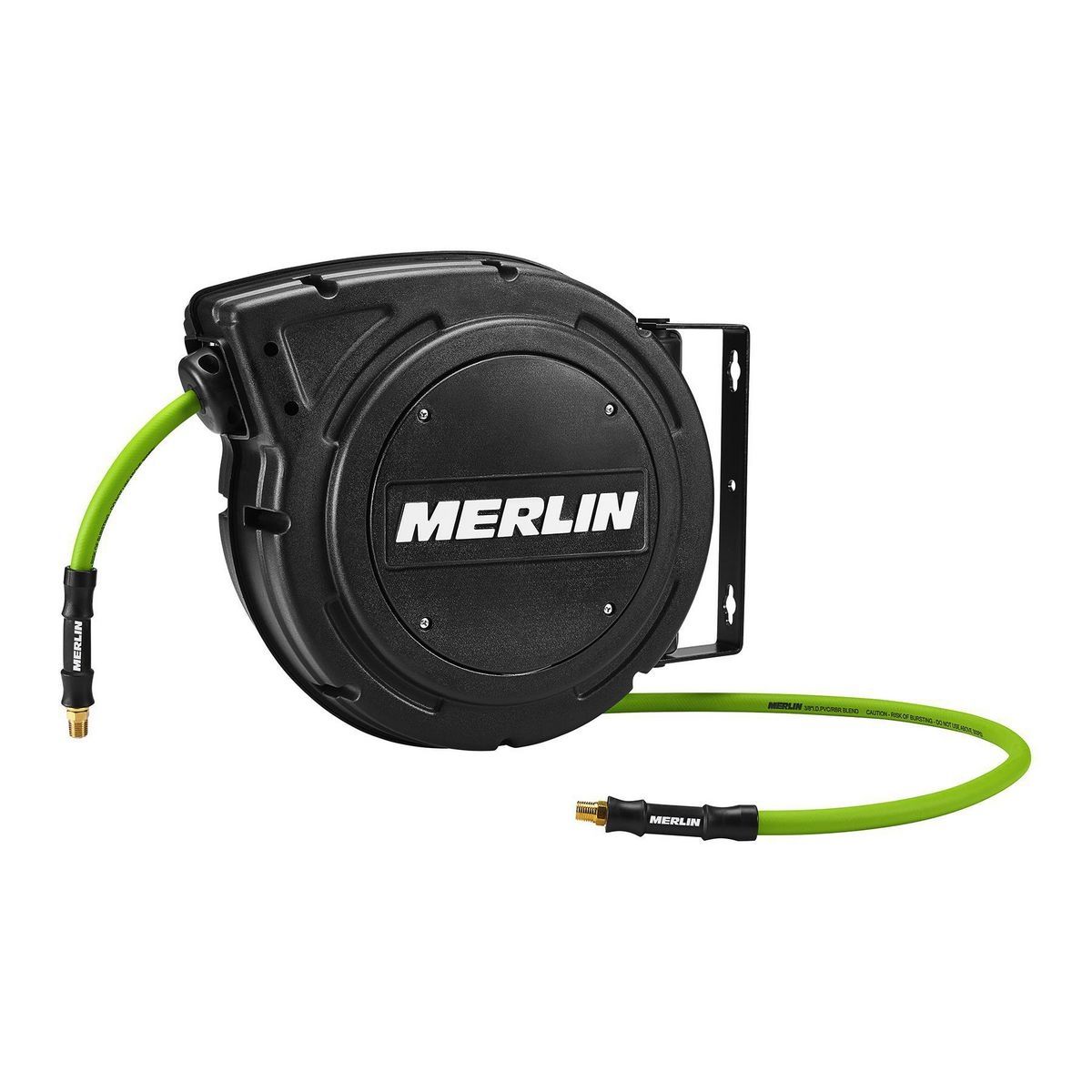 Merlin 3/8 pulg. x 50 pies Carrete de manguera de aire retráctil cerrado - 58541