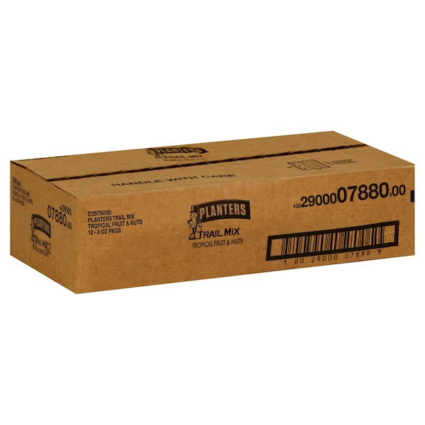 Mezcla de frutas y nueces Planters Planters en bolsa de 6 oz, paquete de 12 - 10029000078809