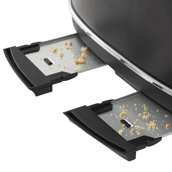 Haden TOSTR STAINLESS STEEL BLACK 1500W 4SLOT - 75096