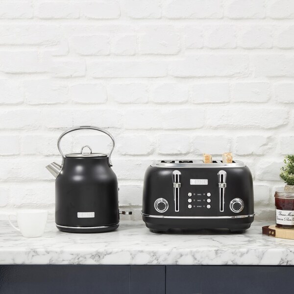 Haden TOSTR STAINLESS STEEL BLACK 1500W 4SLOT - 75096