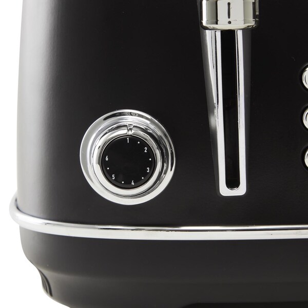 Haden TOSTR STAINLESS STEEL BLACK 1500W 4SLOT - 75096