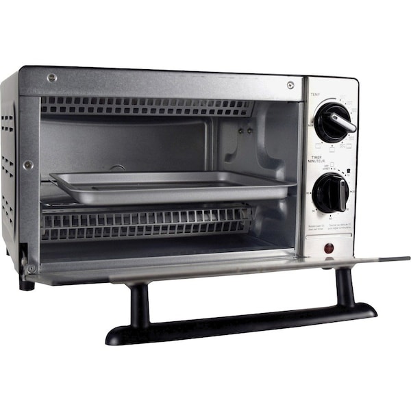 Coffee Pro Toaster Oven, w/Pan, 9L, 14-6/10"x12-3/4"x9", Stainless Steel - CFPOG9431