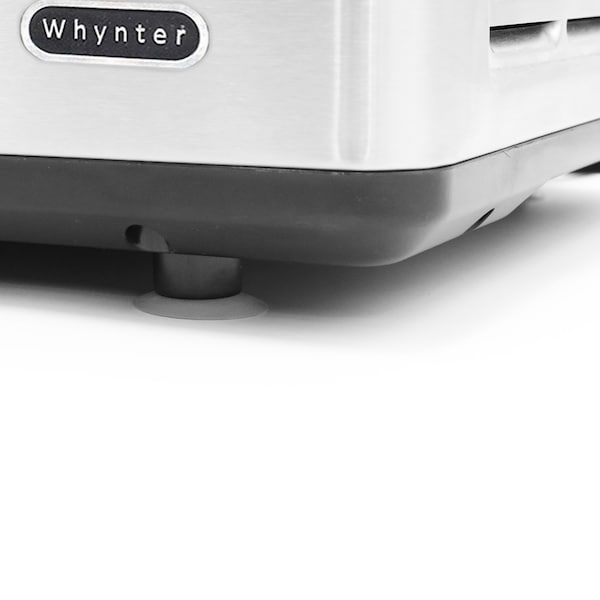 Whynter Portable Instant Ice Cream Maker Frozen Pan Roller in Stainless Steel - ICR-300SS