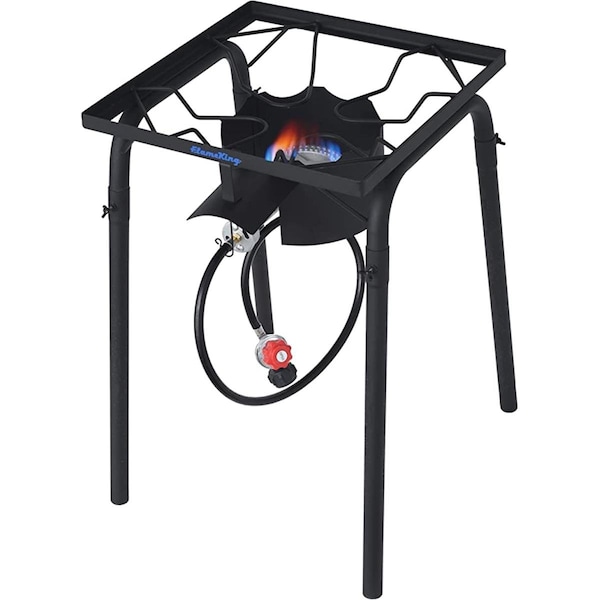 Jocosidad 100000 BTU Propane Gas Single Burner Outdoor Stove with Legs - JO3649345