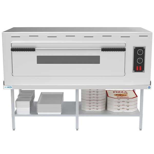 Koolmore 16 Gauge Stainless Steel Commercial Equipment Stand -30" X 72" Heavy Duty Griddle Stand w/Undershelf - EQT-163072