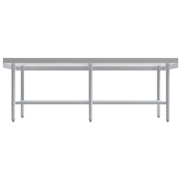 Koolmore 16 Gauge Stainless Steel Commercial Equipment Stand -30" X 72" Heavy Duty Griddle Stand w/Undershelf - EQT-163072