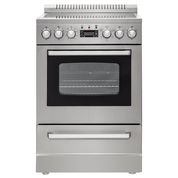 Avanti Avanti 24" ELITE Series Electric Range, Stainless Steel - DER24P3S