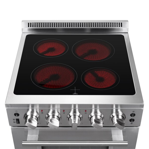 Forno Loiano 24In. Freestanding Electric Range, 4 elements - FFSEL6069-24