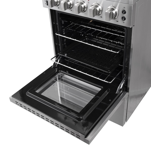 Forno Loiano 24In. Freestanding Electric Range, 4 elements - FFSEL6069-24