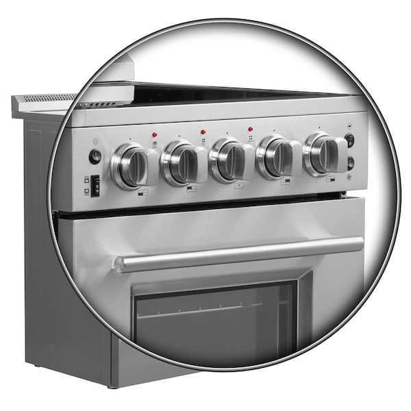 Forno Loiano 24In. Freestanding Electric Range, 4 elements - FFSEL6069-24