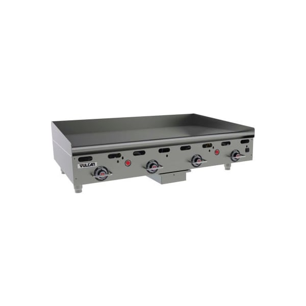 Vulcan Restaurant Equipment Vulcan  MSA48-102 Heavy-DutyFlat Top Griddle/Grill, Propane, S/S, 4 Burners - MSA48-102