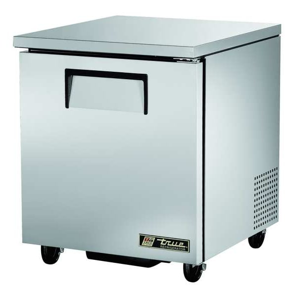 True Undercounter Refrigerator, 6.5 cu ft, Stainless Steel - TUC-27-HC
