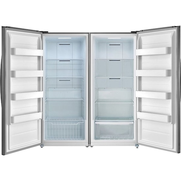 Forno Rizzuto Refrigerator & Freezer 60In. Wide w/Decorative Grill - FFFFD1933-60S