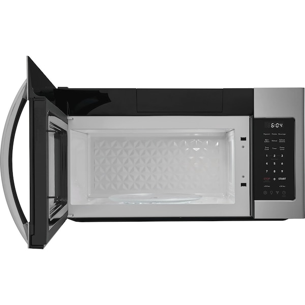 Almo 1.8 Cu. Ft. Over-The-Range 1000W Microwave with 10 Power Levels, Stainless Steel - FMOS1846BS