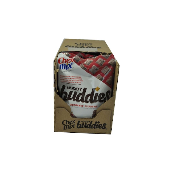 Mezcla de bocadillos Chex Mix Chex Mix Muddy Buddies Brownie Supreme 4.5 oz., Paquete de 7 - 16000-14853