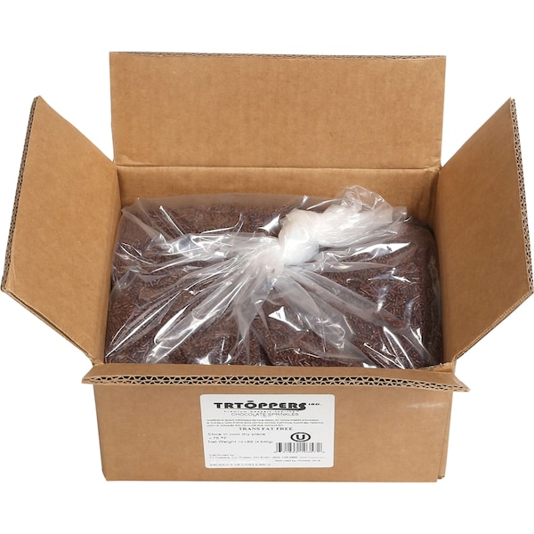 T.R. Toppers T.R. Toppers Chocolate Sprinkles, 10 libras - S715-100