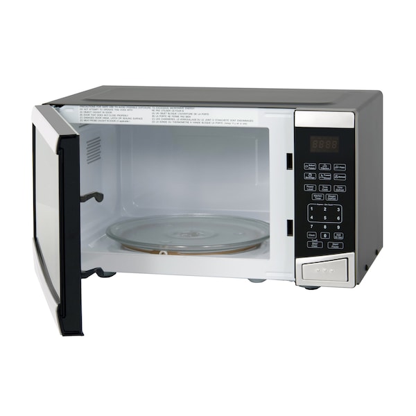 Avanti 0.9 cu. ft. Microwave Oven, Digital, Stainless Steel - MT09V3S