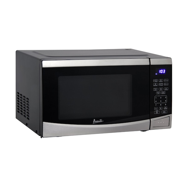 Avanti 0.9 cu. ft. Microwave Oven, Digital, Stainless Steel - MT09V3S