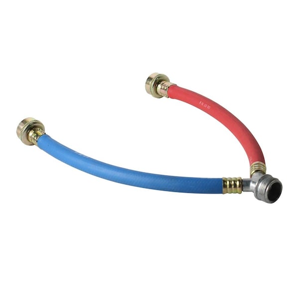 Thrifco Plumbing Rubber Washing Machine Hose, 1Ft, Y Mixer Hose with 3/4 Inch - 4400747