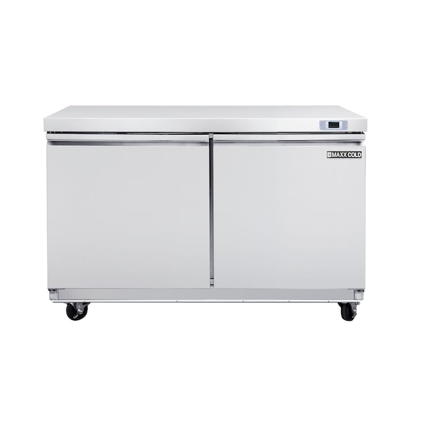 Maxx Cold Undercounter Freezer, Double Door 11.1 CUFT - MXSF48U