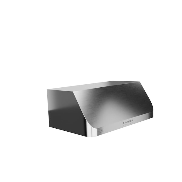 Anzzi 30-inch Under Cabinet Range Hood Ducted or Ductless Convertible Kitchen over Stove Vent - RH-AZ2576PSS