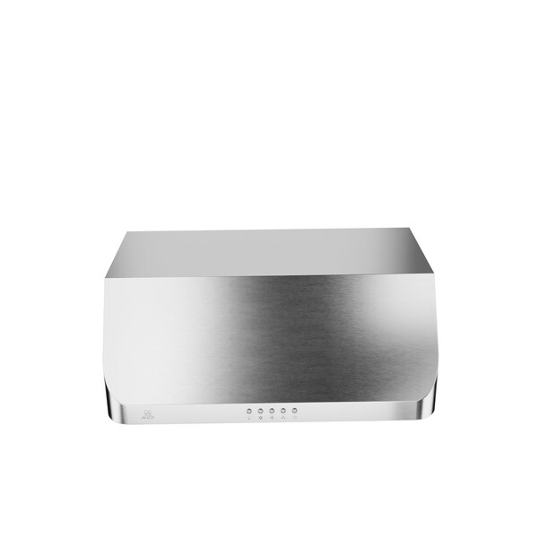 Anzzi 30-inch Under Cabinet Range Hood Ducted or Ductless Convertible Kitchen over Stove Vent - RH-AZ2576PSS