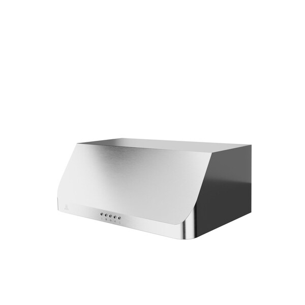 Anzzi 30-inch Under Cabinet Range Hood Ducted or Ductless Convertible Kitchen over Stove Vent - RH-AZ2576PSS